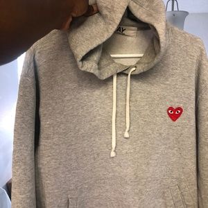 Comme Des Garcons hoodie .. Large (100% Authentic)